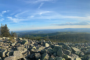 Der fünfthöchste Berg im Bayerischen Wald